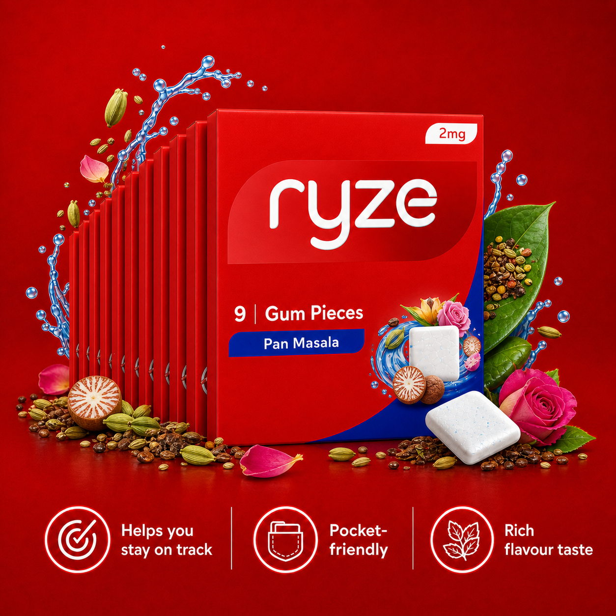 Ryze Gum - Paan flavour — image 1
