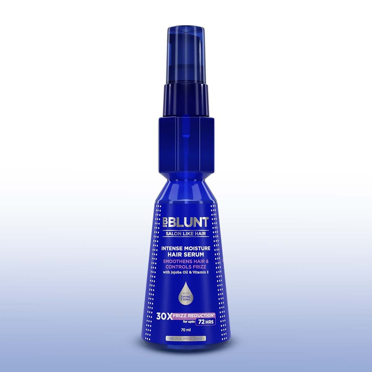 Intense Moisture Hair Serum with Vitamin E & Jojoba Oil for 30X Frizz Reduction for Upto 72 Hours* - 70 ml